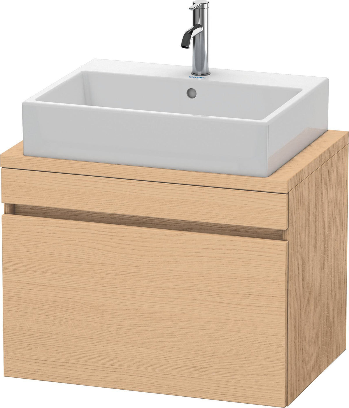 DURAVIT DuraStyle Konsolenunterschrank 700 mm betongrau matt mit Soft-Close-Auszug