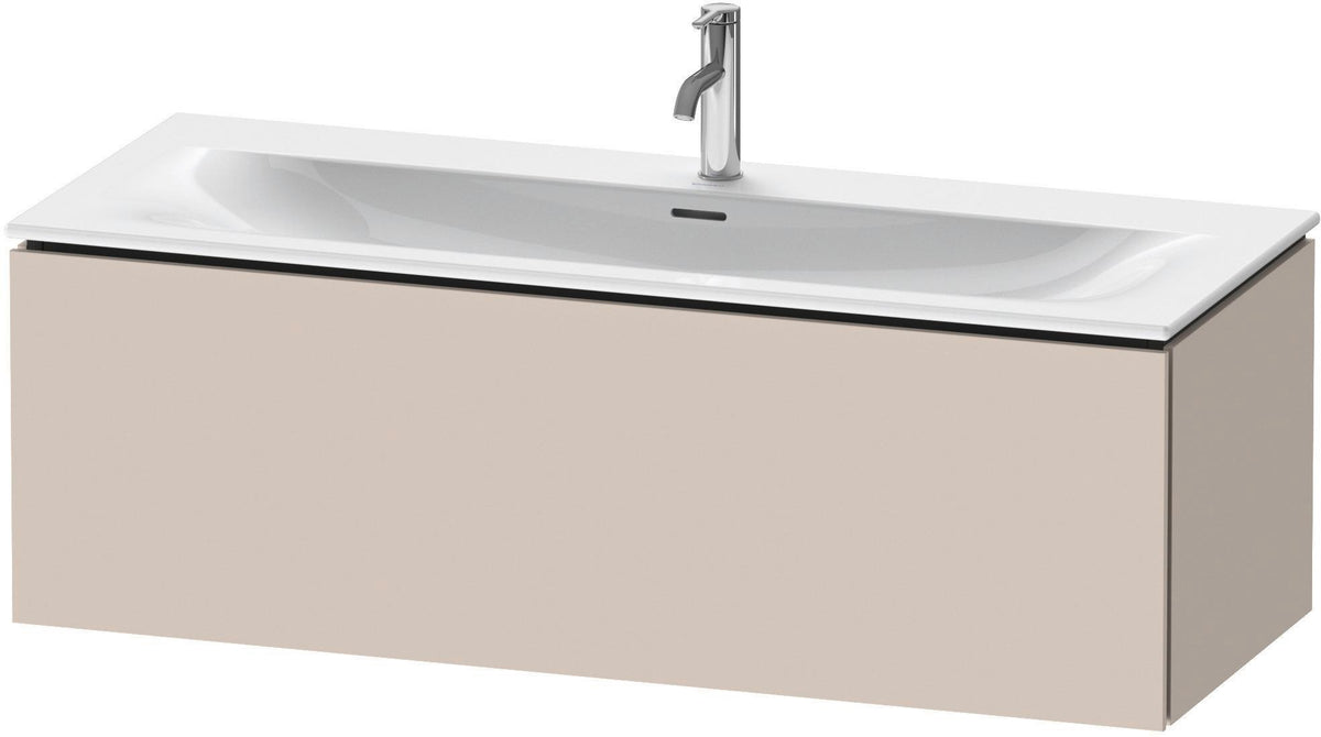 DURAVIT L-Cube Waschtischunterbau 1220 mm wandhängend mit 1 Auszug weiß matt