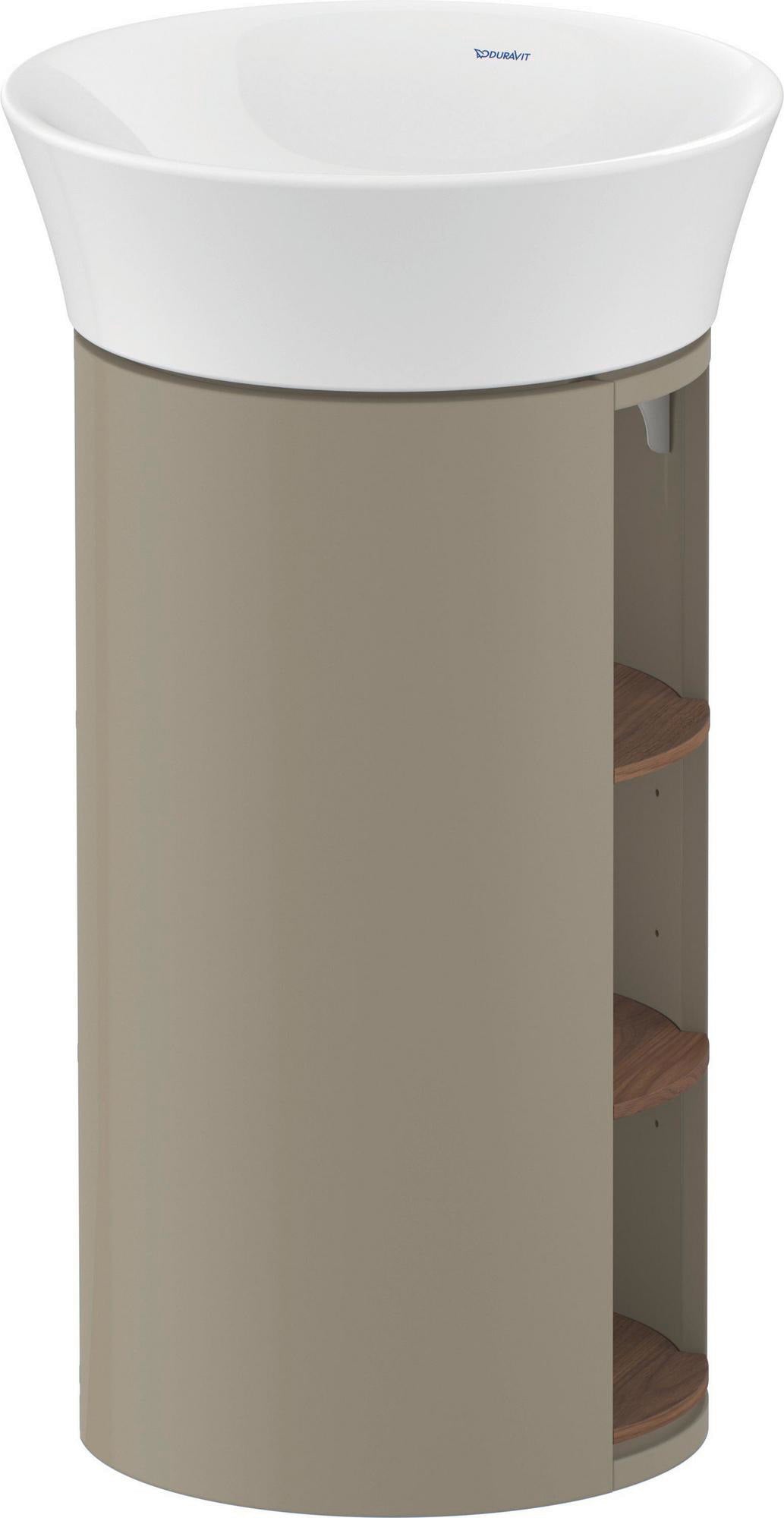 DURAVIT White Tulip Waschtischunterbau bodenstehend 410 mm weiß seidenmatt von Philippe Starck