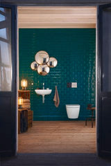 DURAVIT Handwaschbecken ME by Starck 450 mm, weiß seidenmatt, mit Überlauf, ohne Hahnloch