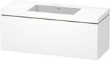 DURAVIT L-Cube c-bonded Waschtischset 1200 mm wandhängend weiß mit Tip-on Technik