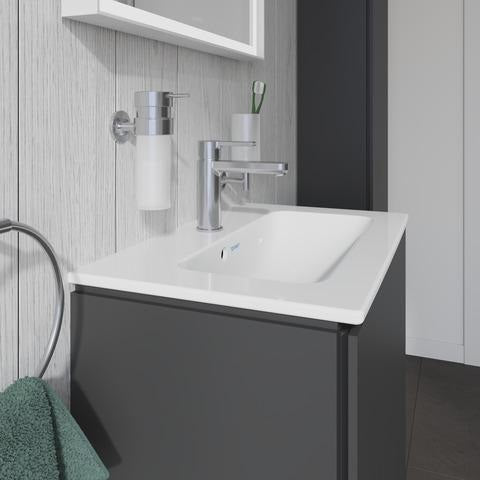Duravit L-Cube Waschtischunterbau 620 mm Weiß Matt mit 2 Schubkästen und Tip-On Technik