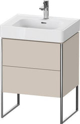 Duravit Waschtischunterbau XSquare 584x731x470 mm Ta s-matt o ES – 2 Auszüge & Fußgestell