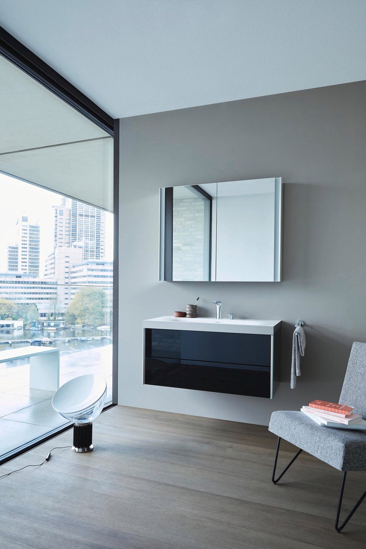Duravit D.1 2-Loch Waschtischarmatur Chrom mit Keramikmischsystem und 148 mm Ausladung