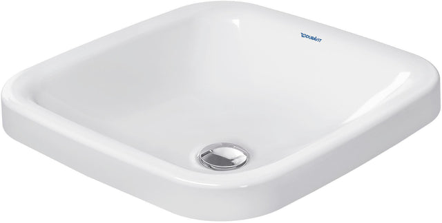 DURAVIT DuraStyle Einbauwaschtisch 430 mm weiß ohne Hahnlochbank von oben einbaubar