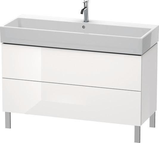Duravit L-Cube Waschtischunterbau 1184 mm amerikanisch Nussbaum für Vero Air