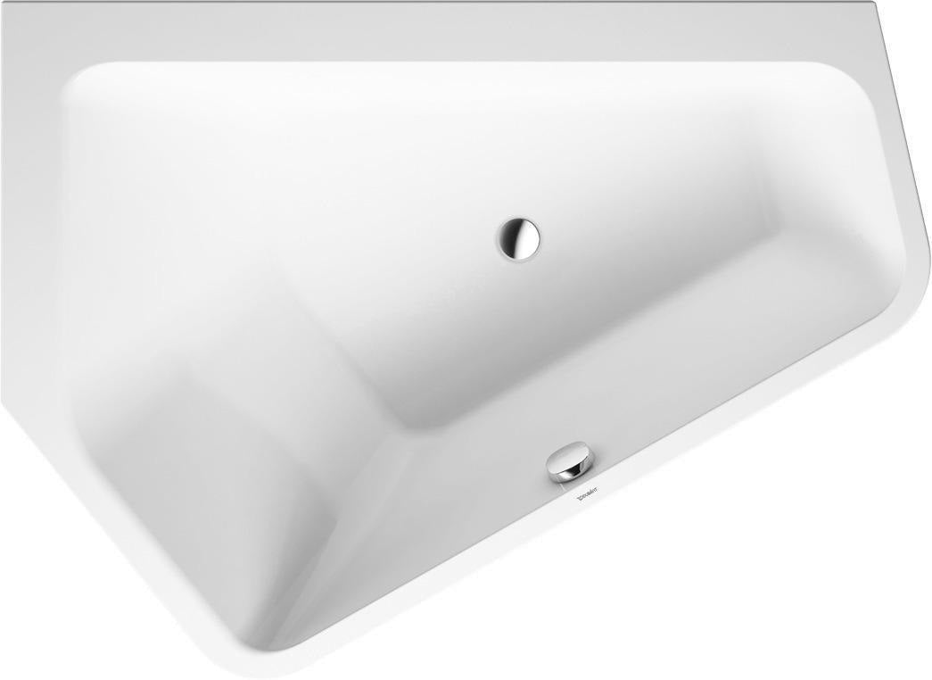 DURAVIT Paiova 5 Badewanne 1770x1300 mm Eck links Sanitäracryl weiß mit Verkleidung