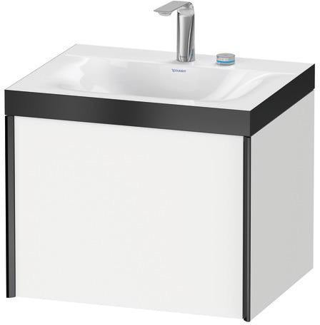 Duravit Möbelwaschtischset XViu 600x480mm mit Unterschrank und Keramikwaschtisch