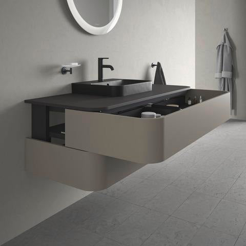 DURAVIT Aufsatzbecken Happy D.2 Plus 500 mm Weiß mit Überlauf und Hahnlochbank