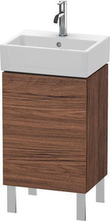 DURAVIT L-Cube Waschtischunterbau 593x434x341 mm, amerikanisch nussbaum, Anschlag links, für Vero Air