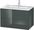 dolomiti grey hochglanz / Mitteldichte Faserplatte (MDF) / Lack
