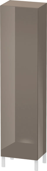 DURAVIT L-Cube Hochschrank 500x360x2000 mm, 1 Tür rechts, flannel grey hochglänzend