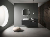 DURAVIT Zencha Konsolenwaschtischunterbau 1300 mm Eiche Anthrazit wandhängend