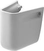 Duravit D-Code Halbsäule aus Sanitärkeramik, weiß, 215 x 213 x 280 mm, für 070545