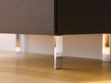 DURAVIT Sockelfuß Universal 152x44x10 mm, 2 Stück, Chrom – Badmöbel-Füße