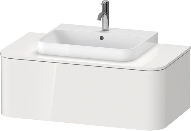 Duravit Konsolenunterschrank Happy D.2 Plus 1000 mm taupe supermatt mit Tip-On-Technik