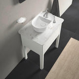 DURAVIT Luv Waschtischunterbau bodenstehend 638 mm weiß seidenmatt mit 1 Auszug