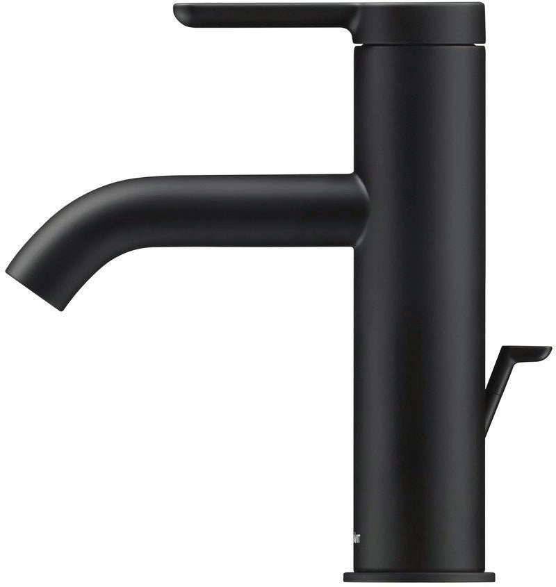 Duravit C.1 Einhebel-Waschtischmischer M mit Zugstange, Schwarz Matt
