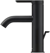 Duravit C.1 Einhebel-Waschtischmischer M mit Zugstange, Schwarz Matt
