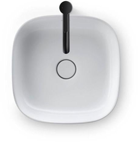 DURAVIT Aufsatzbecken Zencha 420 mm Weiß, geschliffen, ohne Überlauf & Hahnloch – DuraCeram