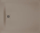 DURAVIT Sustano Duschwanne 1200x800x30 mm Mineralguss Hellgrau Matt – Bodenbündig & Rutschhemmend