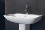 DURAVIT Halbsäule ME by Starck aus Sanitärkeramik, 300x170x300 mm, weiß, für 233565, 232560, 233555 u.a.
