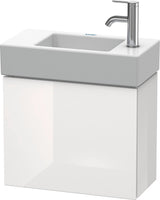 DURAVIT L-Cube Waschtischunterbau 480 mm betongrau matt, wandhängend, 1 Tür rechts