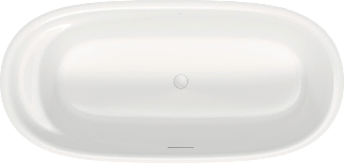 DURAVIT Cape Cod Freistehbadewanne 1855x885 mm Mineralguss Weiß Matt mit Fußgestell