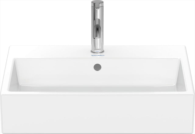 DURAVIT Waschtisch Vero Air 600 mm mit Überlauf, 1 Hahnloch, weiß – Wandmontage