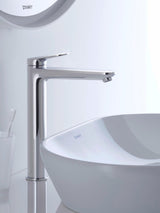 DURAVIT Wave Einhebel-Waschtischmischer XL Bronze Gebürstet ohne Zugstange