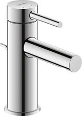 Duravit Circle Einhebel-Waschtischmischer Chrom – ohne Zugstange, 100 mm Auslauf, Keramikmischsystem