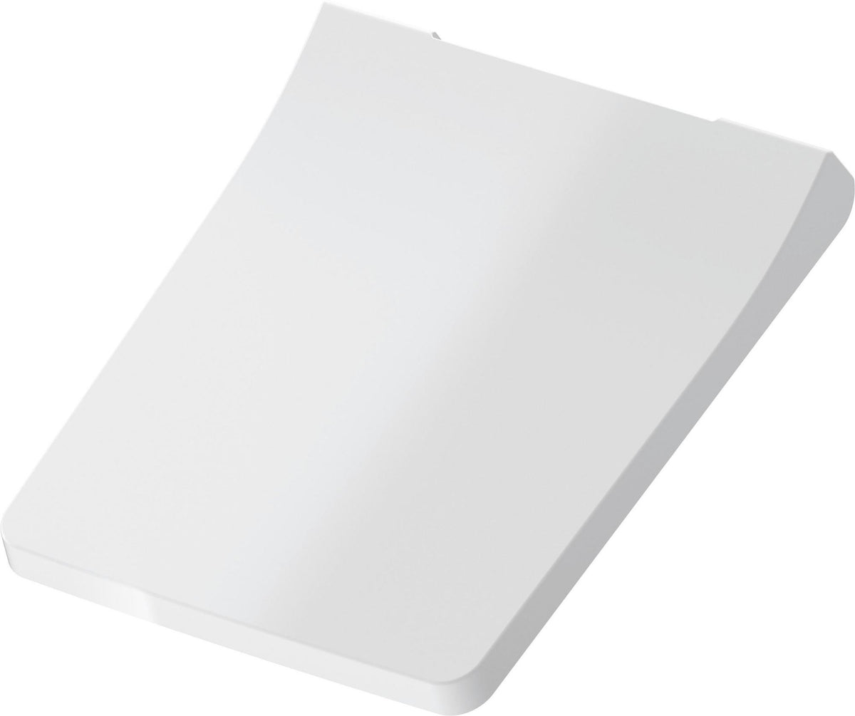 DURAVIT Urinaldeckel Viu mit Absenkautomatik, weiß, 345x315x37 mm, Edelstahl-Scharniere