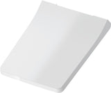 DURAVIT Urinaldeckel Viu mit Absenkautomatik, weiß, 345x315x37 mm, Edelstahl-Scharniere