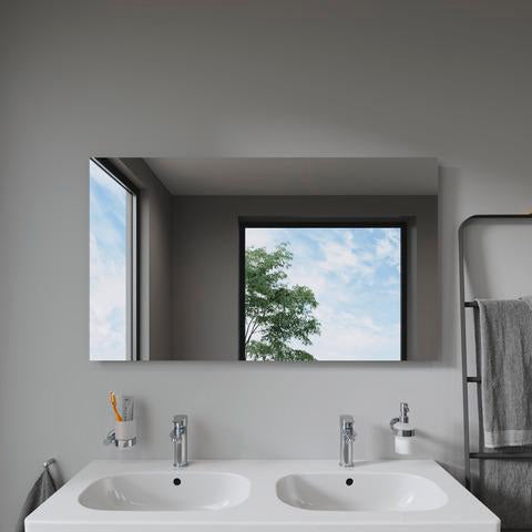 DURAVIT Licht & Spiegel Wandspiegel 1200x700 mm mit Heizung, LED und Sensorschalter – Weiß