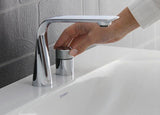DURAVIT D.1 2-Loch Waschtischarmatur mit Drehgriff, Chrom – Keramikmischsystem, 148 mm Ausladung