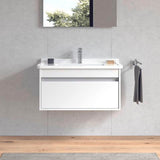 DURAVIT Ketho Waschtischunterbau wandhängend 455x800x410 mm, 1 Auszug, weiß matt