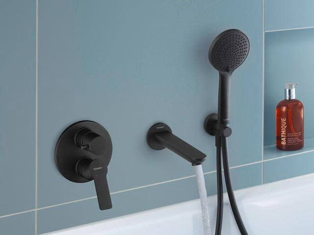 Duravit D-Code 2.0 Einh.-Wannenmischer UP Set Keramikmischsystem, Chrom HG