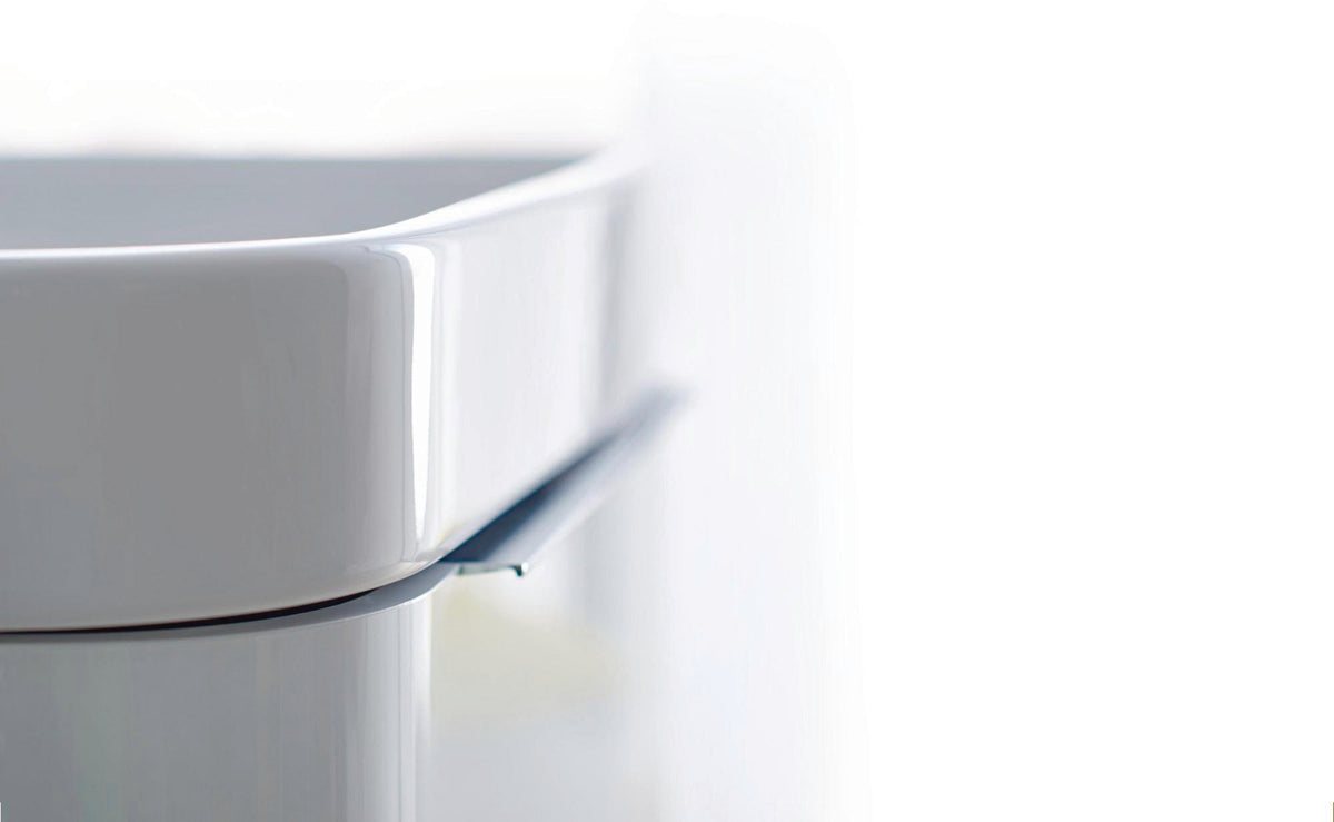 Duravit Happy D.2 Möbelwaschtisch 800 mm mit Überlauf, 1 Hahnloch, weiß – wandhängend