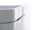 Duravit Happy D.2 Möbelwaschtisch 800 mm mit Überlauf, 1 Hahnloch, weiß – wandhängend