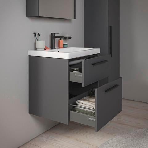 DURAVIT D-Code 2.0 Waschtischunterbau wandhängend 584 mm mit Soft-Close