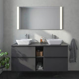 Duravit D-Neo Aufsatzbecken 400x400mm Weiß mit HygieneGlaze – Quadratisches Design