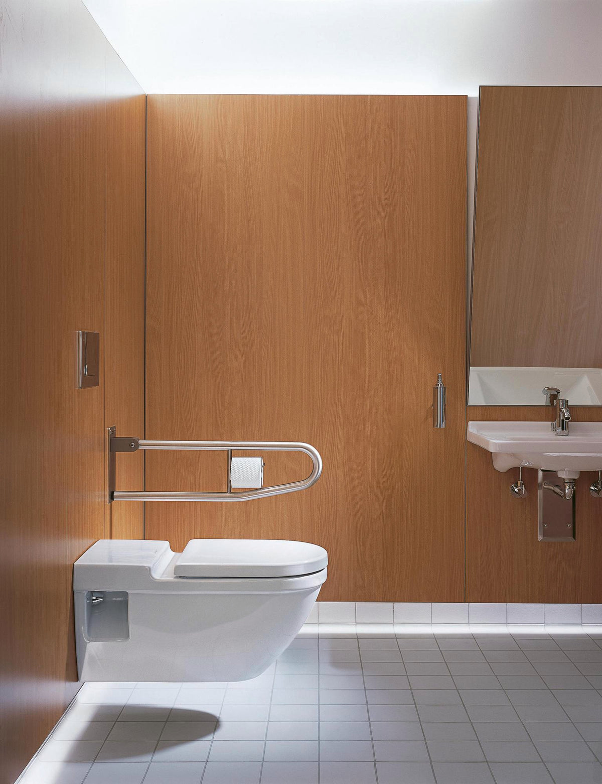 DURAVIT WC-Sitz Starck 3 Vital, Duroplast, Edelstahl-Scharniere, weiß, ohne Absenkautomatik