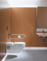 DURAVIT Waschtisch Starck 3 Vital 700 mm mit Überlauf und Hahnlochbank, weiß