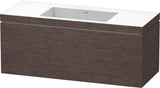 Duravit L-Cube c-bonded Waschtischset 1200 mm Mediterrane Eiche mit Vero Air Waschtisch