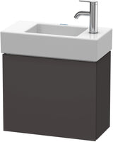 DURAVIT L-Cube Waschtischunterbau 480 mm betongrau matt, wandhängend, 1 Tür rechts