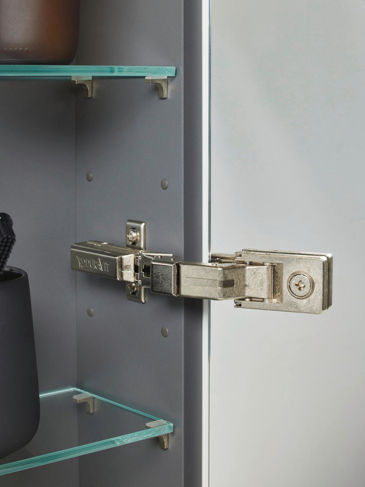 Duravit Spiegelschrank Best mit LED-Beleuchtung, 610 mm, Anschlag links, Soft-Close
