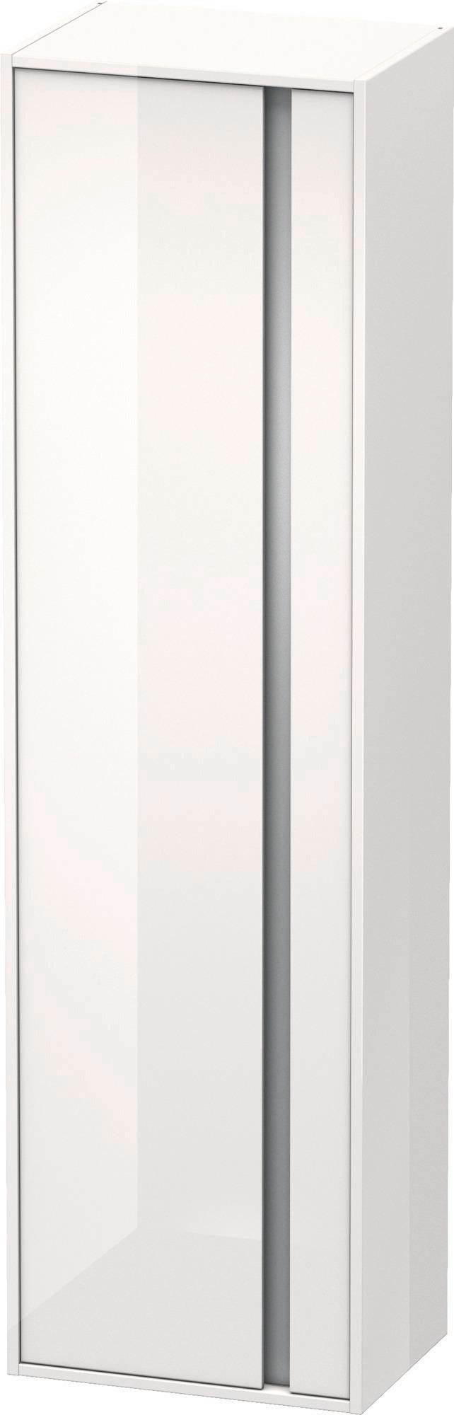 DURAVIT Hochschrank Ketho 500 mm weiß matt, 1 Tür links, wandhängend