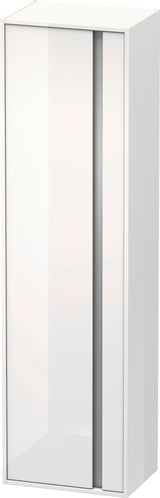 DURAVIT Hochschrank Ketho 500 mm weiß matt, 1 Tür links, wandhängend