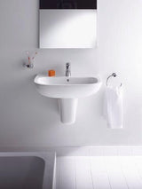 DURAVIT D-Code Badewanne 1700x750 mm Einbau, Mittelablauf, 1 Rückenschräge, Weiß