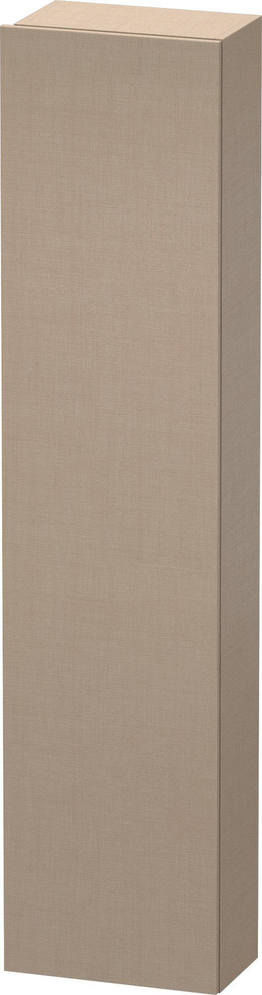 DURAVIT DuraStyle Hochschrank 400 mm betongrau matt, 1 Tür links, Soft-Close